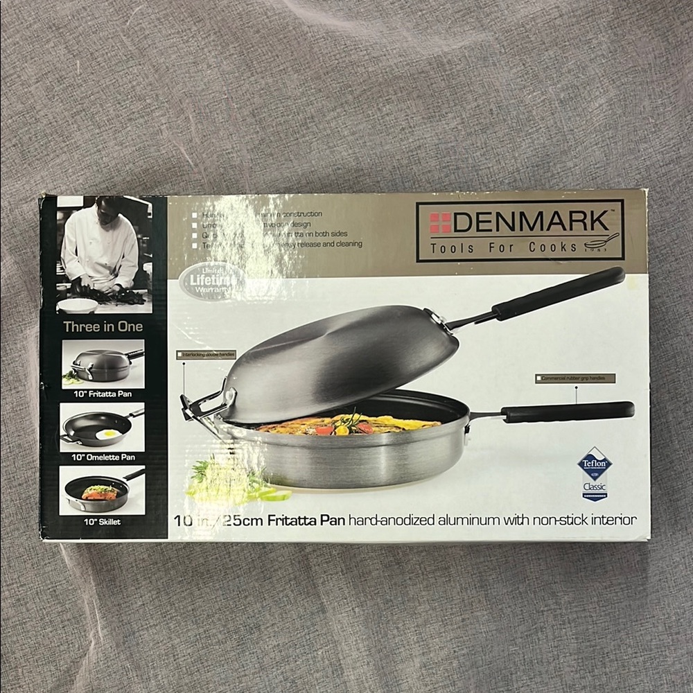 Denmark 10-inch Frittata Pan NWT